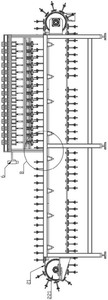 Orange rotating mechanism of orange sectioning machine