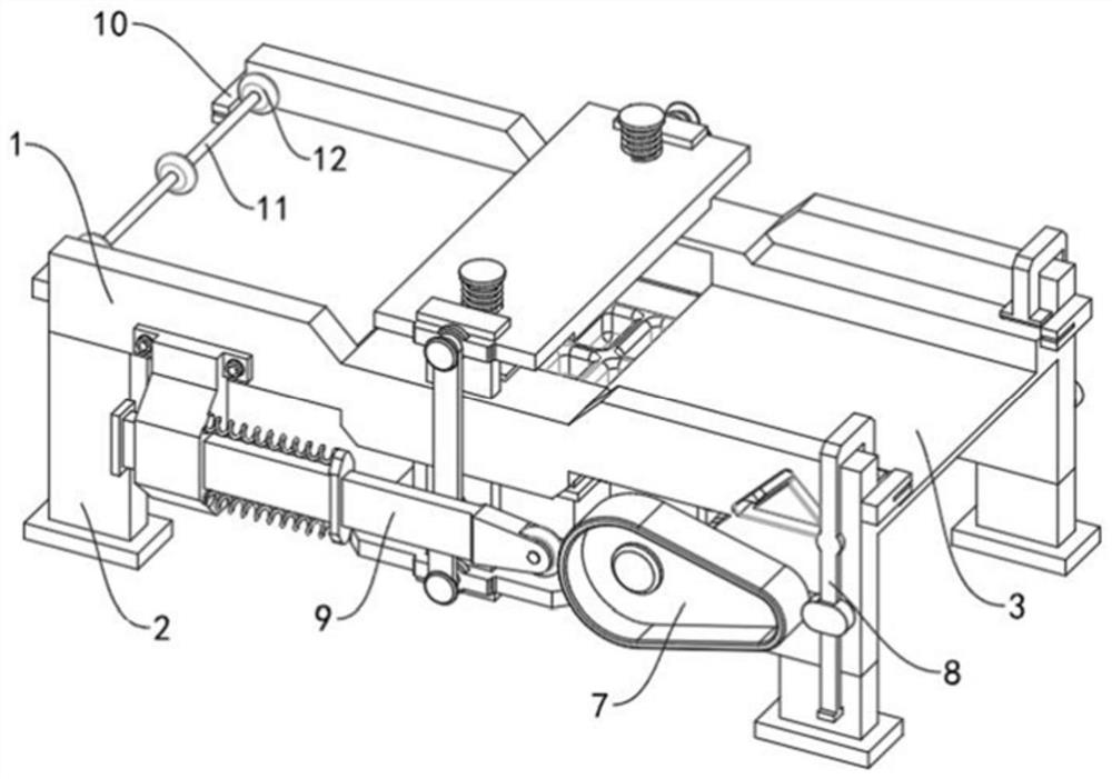 Forming device for plastic environment-friendly materials