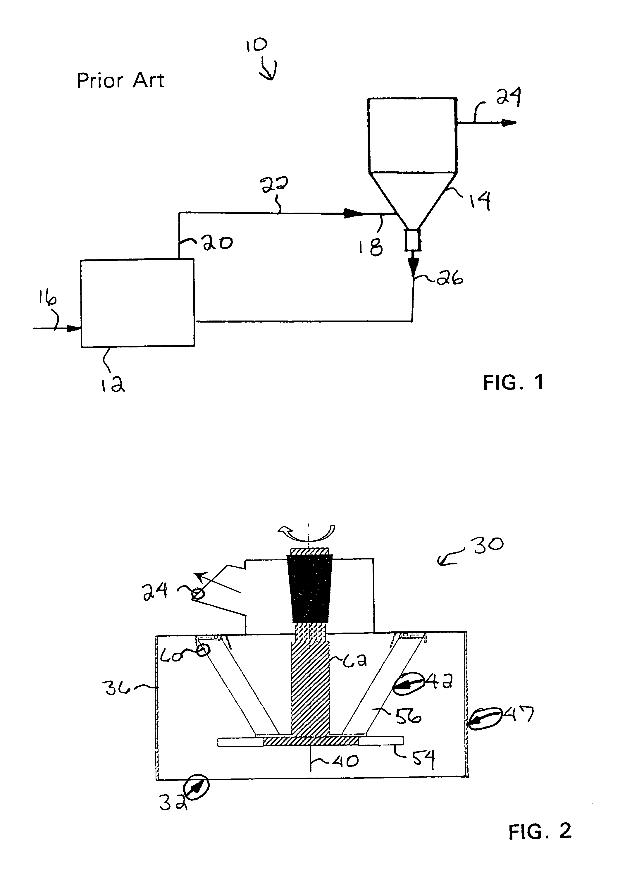 High efficiency two-stage dynamic classifier