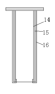 Gas-filling temperature-raising leaching tank