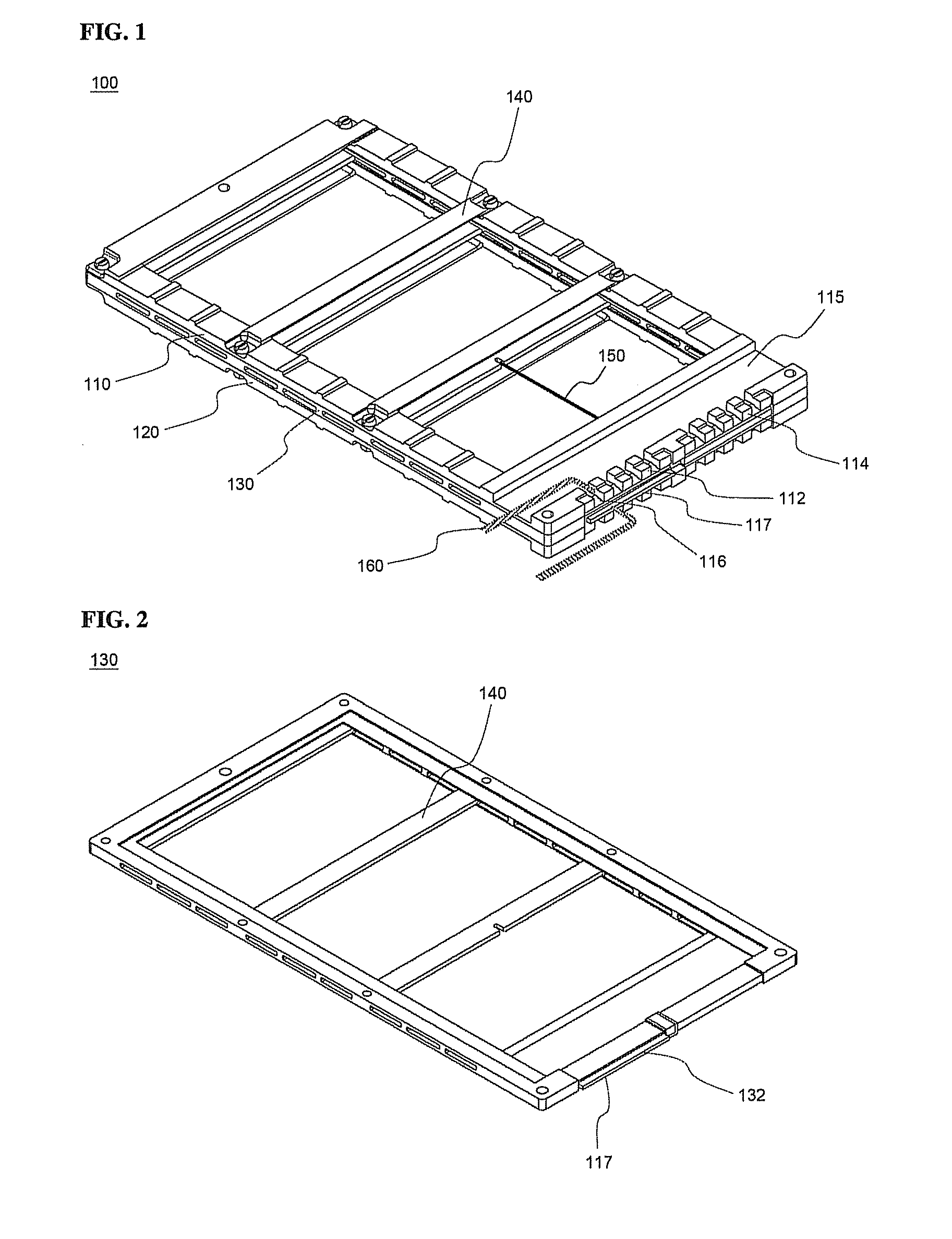 Novel bus bar for electric connection and middle and battery module comprising the same