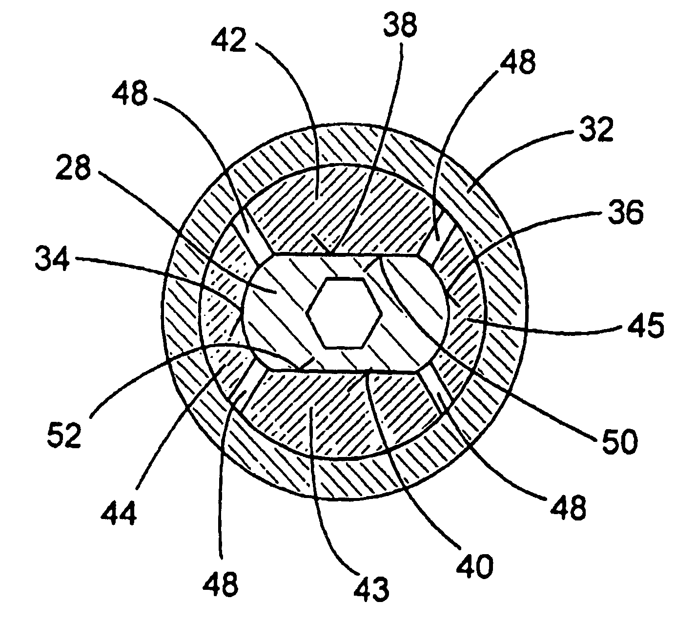 Anchoring element for fastening a rod of a device for adjusting a human or animal vertebral column on a vertebra