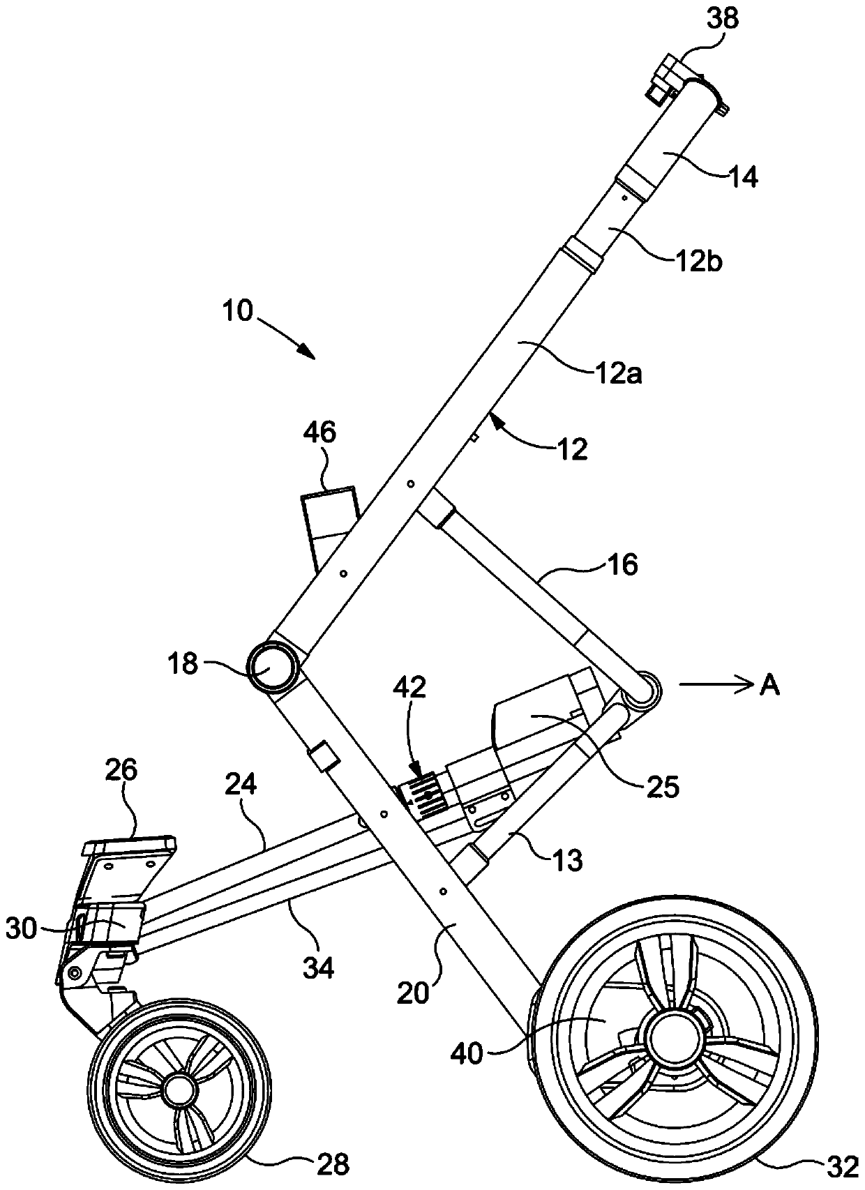 Foldable stroller