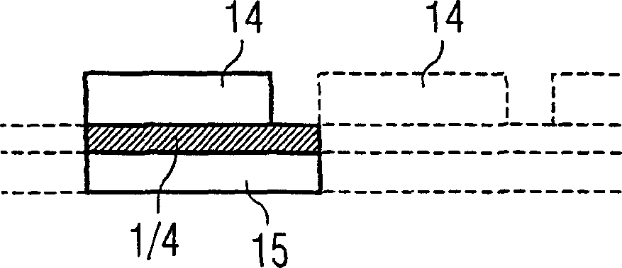 Radiation detector, as well as a method for synchronized radiation detection