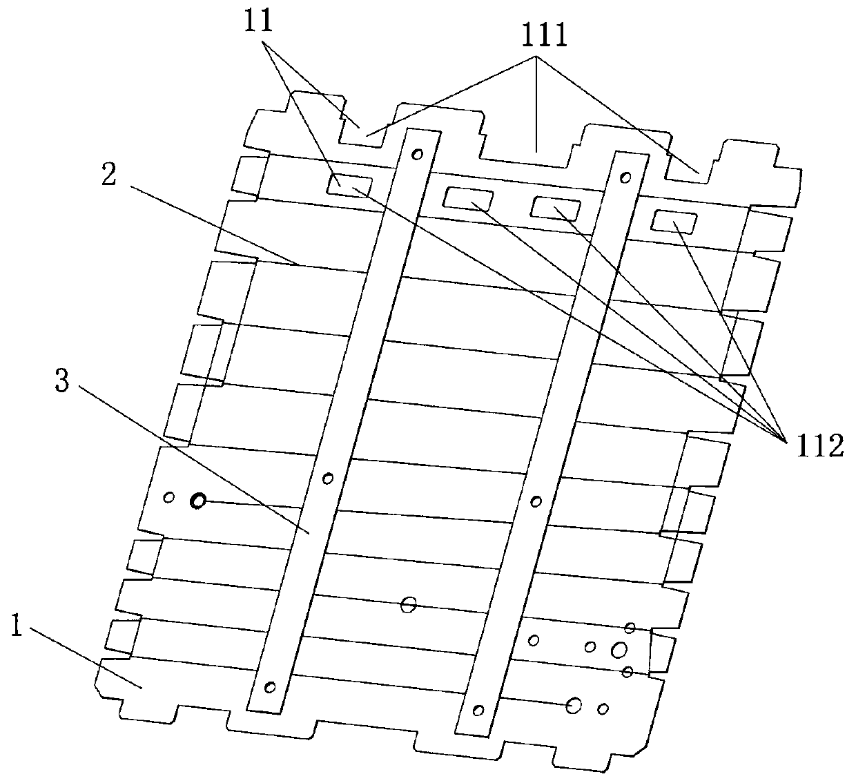 Toaster heat insulation and dissipation structure and toaster