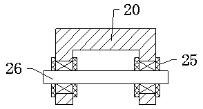 Workpiece clamping transfer device for machining