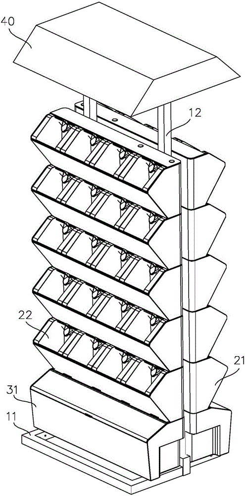 Multifunctional suspension type plant planting device