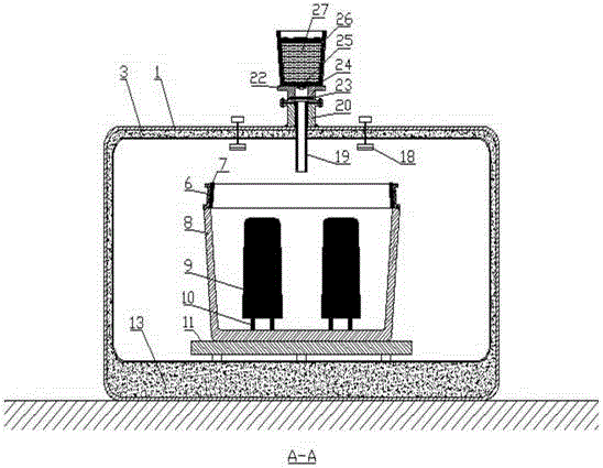 A method and device for multi-core reduction and multi-package co-casting composite casting of large steel ingots