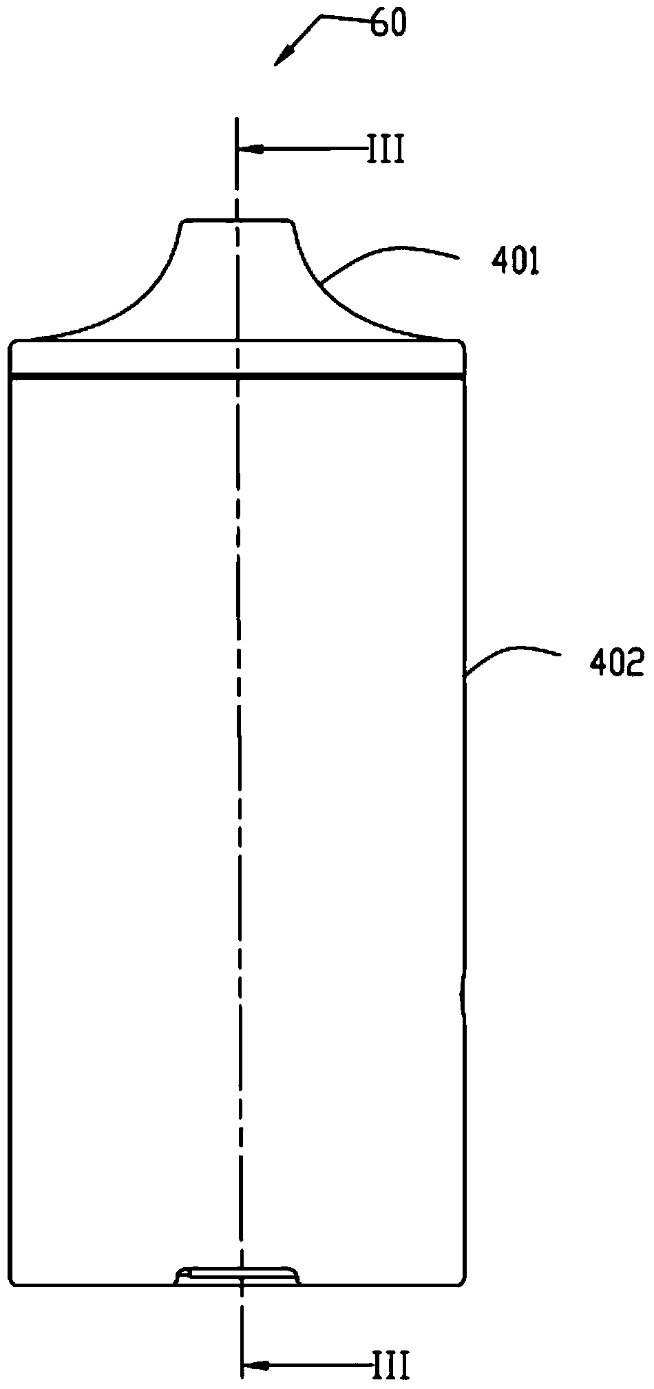 Baking-type atomizer and electronic cigarette with same