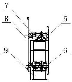 Method for correcting deformed fire path wall of roasting furnace