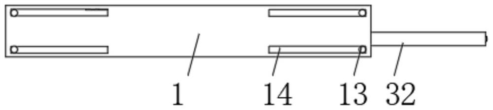 Device for measuring inclination angle of building entity