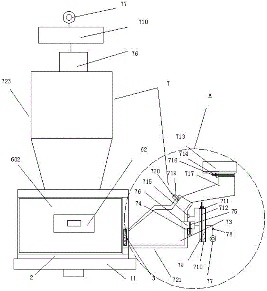 Top-bottom bidirectional uniform sand ejection casting and modeling device and method for manufacturing sand mold by device