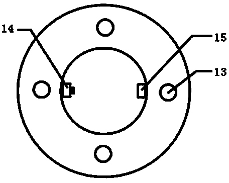 Catapulting type absolute gravimeter faller prism upward-throwing control device and gravity test method