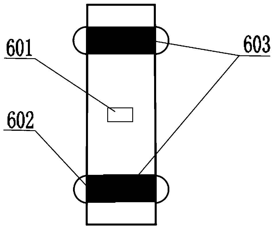 Railway cold chain logistics electromagnetic node reversing pipeline system and control method