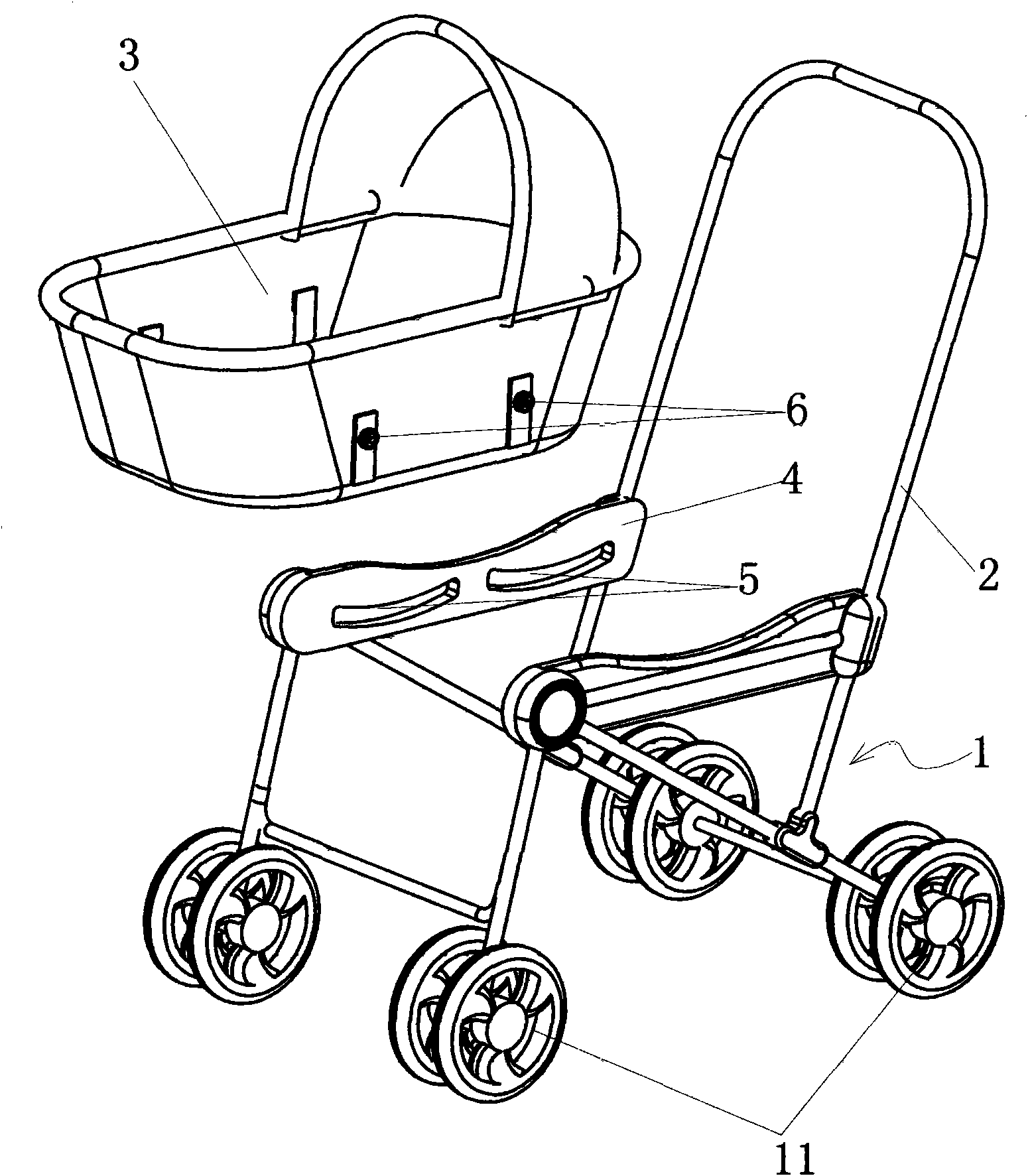 Baby carrier with gliding seat and manufacturing method and using method thereof