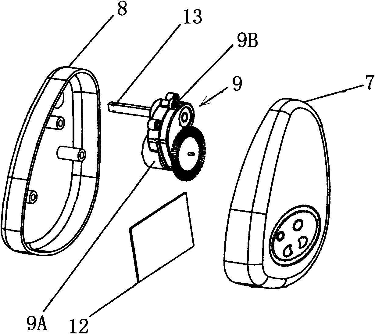 Baby carrier with gliding seat and manufacturing method and using method thereof