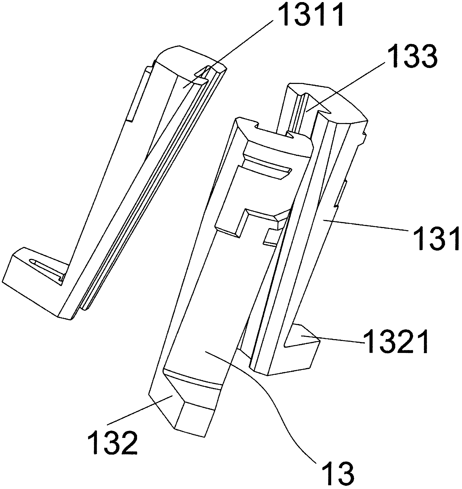 Processing method of lens cone inner wall die