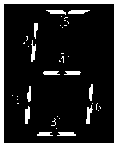 Digital instrument character recognition method