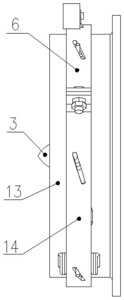 A kind of intake prerotator with adjustable blade angle