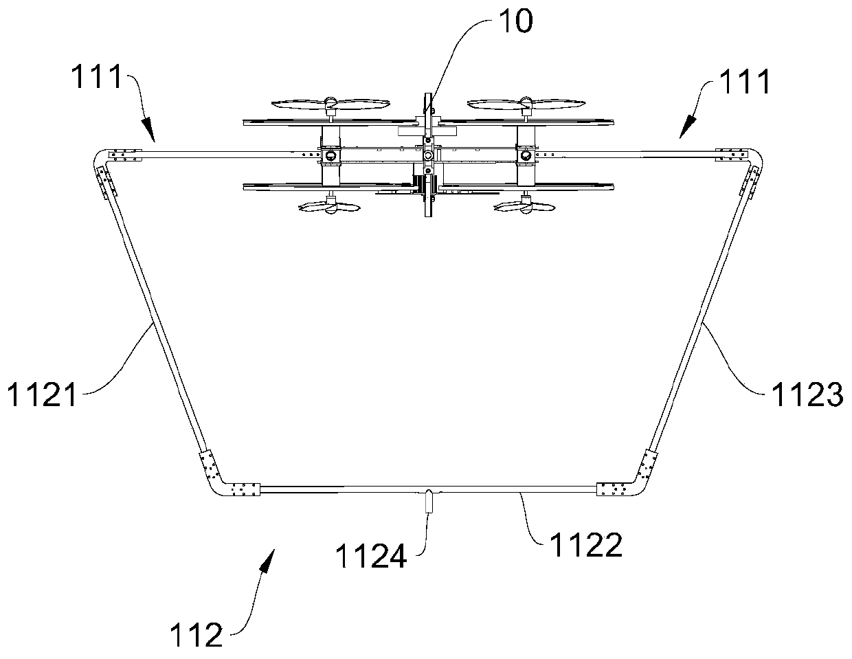 Mooring unmanned aerial vehicle