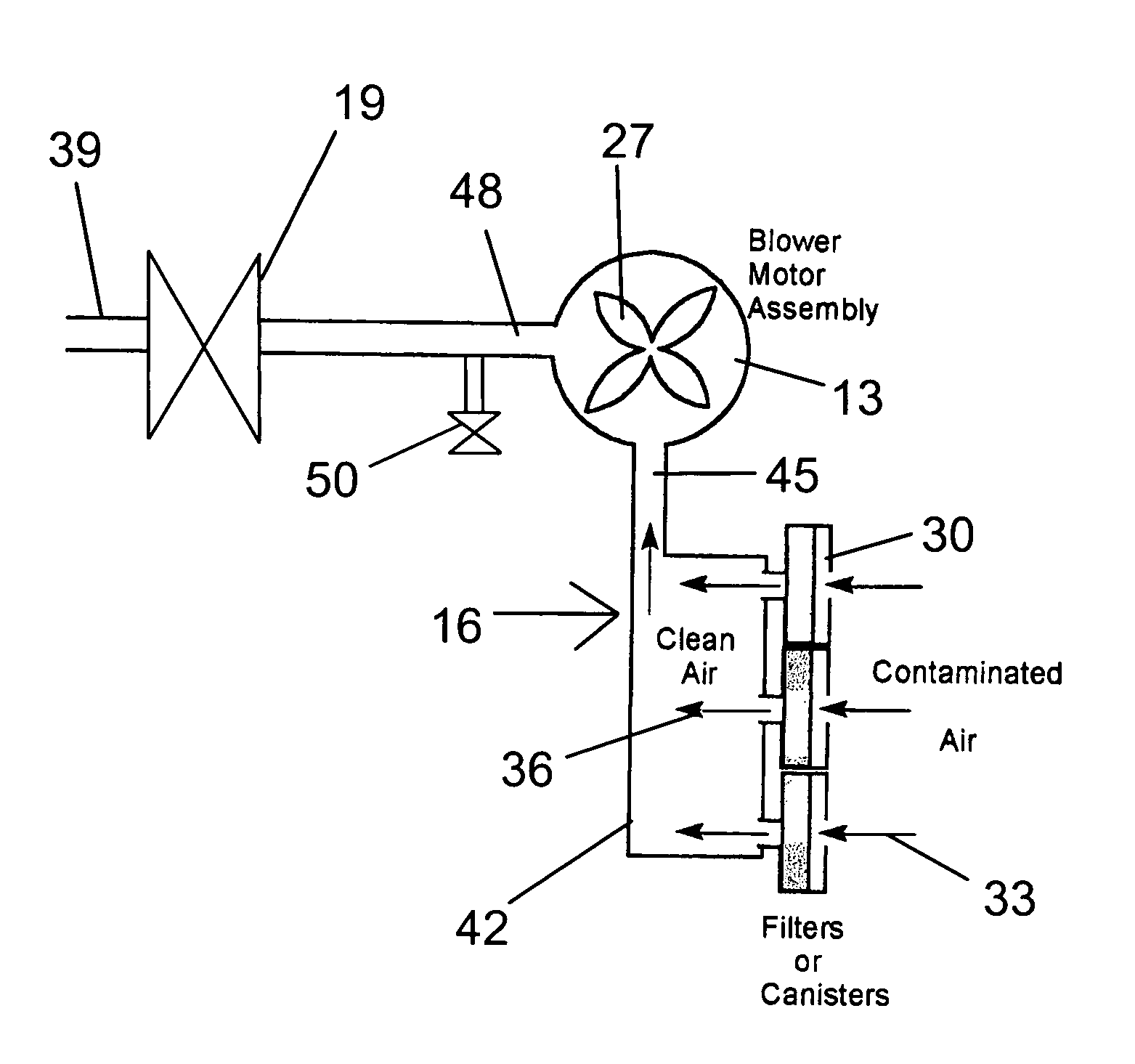 Breath responsive powered air-purifying respirator