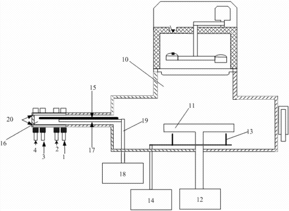 A shielding plate and reaction chamber