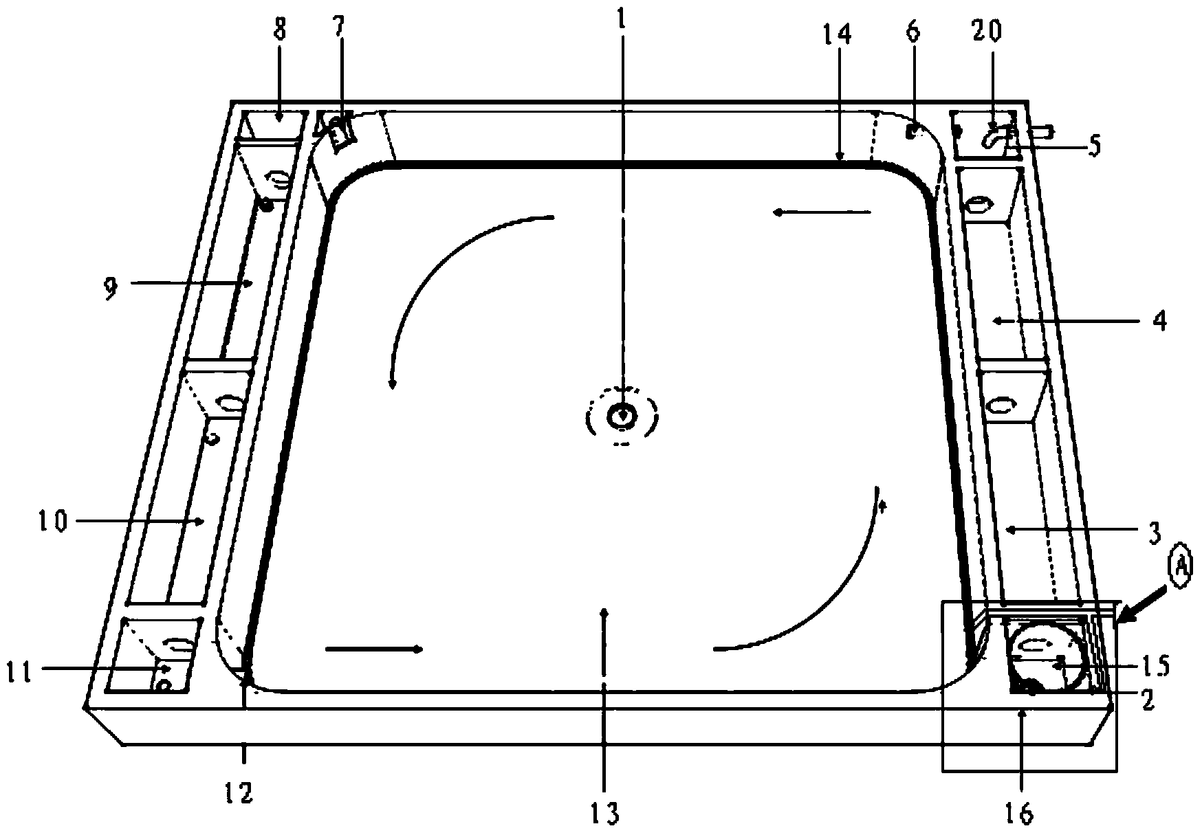 Method for promoting natural propagation of migratory fish by adopting recirculating aquaculture and propagation system