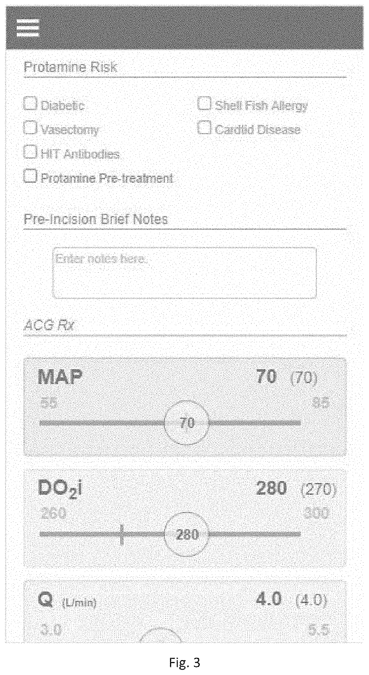 Monitoring system for care protocols