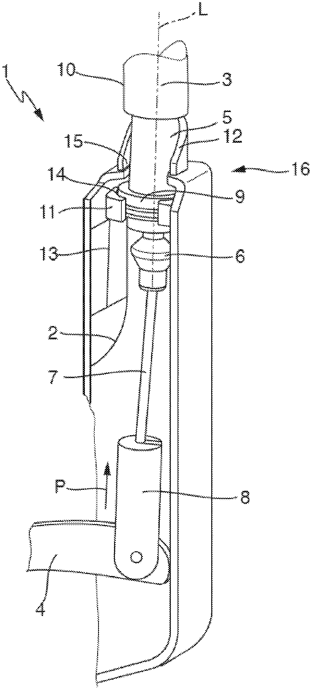 Bowden cable connection for a motor vehicle lock