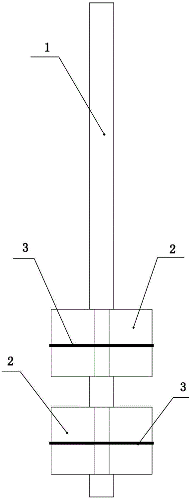 A bolt for electric power