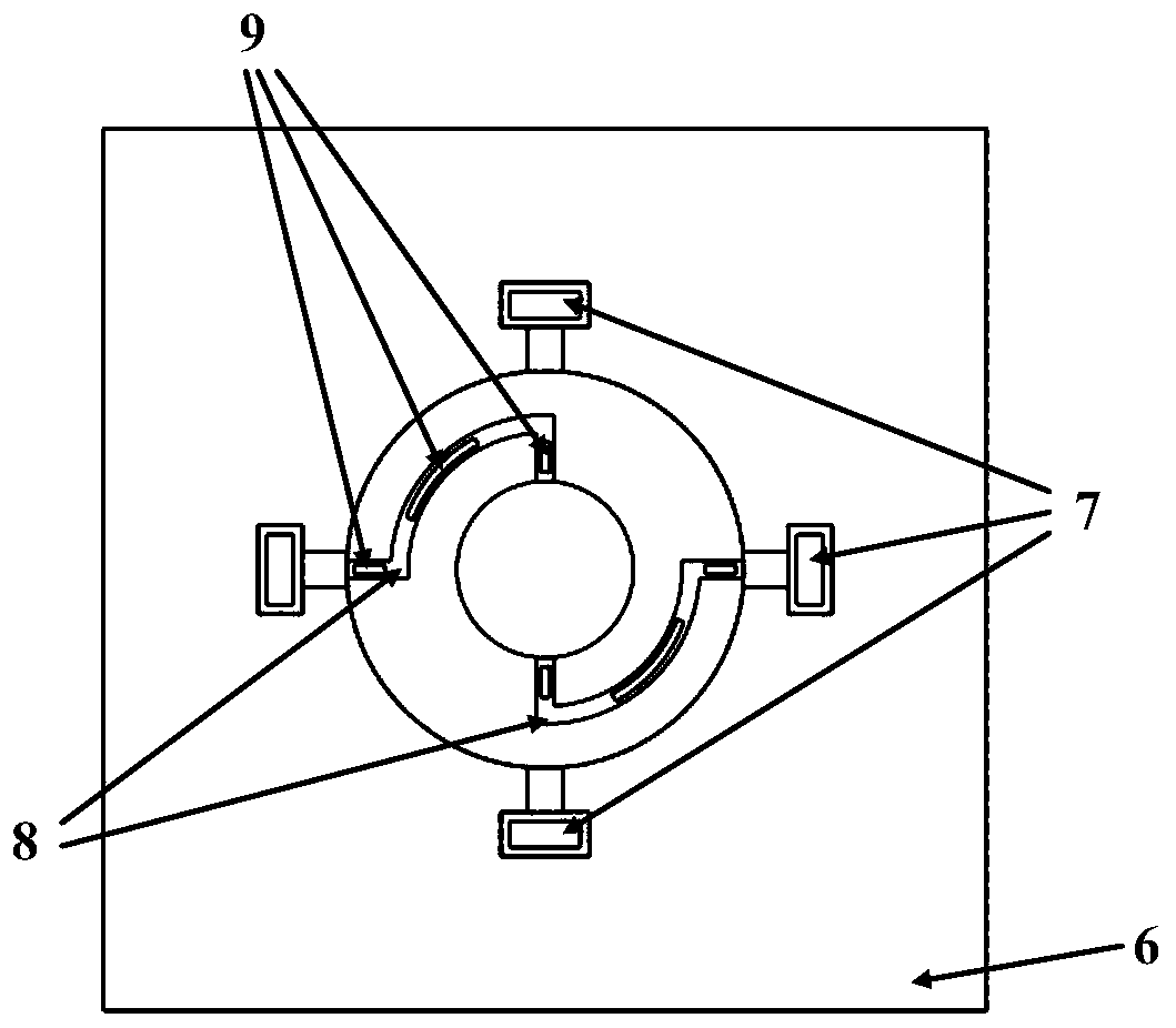 A new type of micro-spherical sensor for sensing changes in the space environment and its preparation method