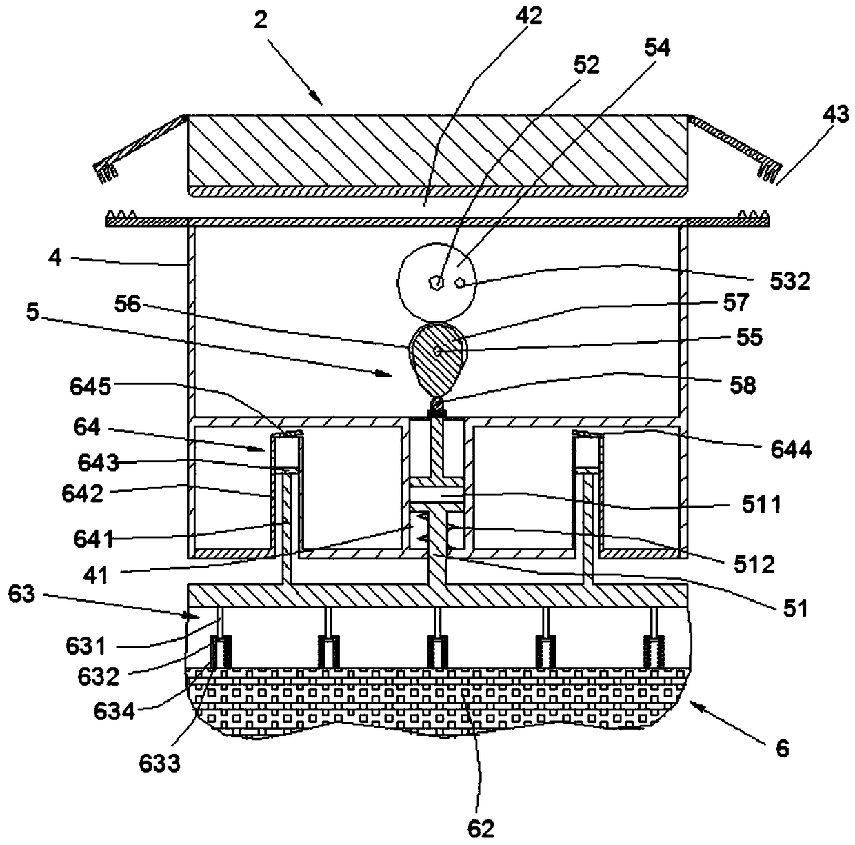 Massager with cardiac resuscitation pressing function and massage table