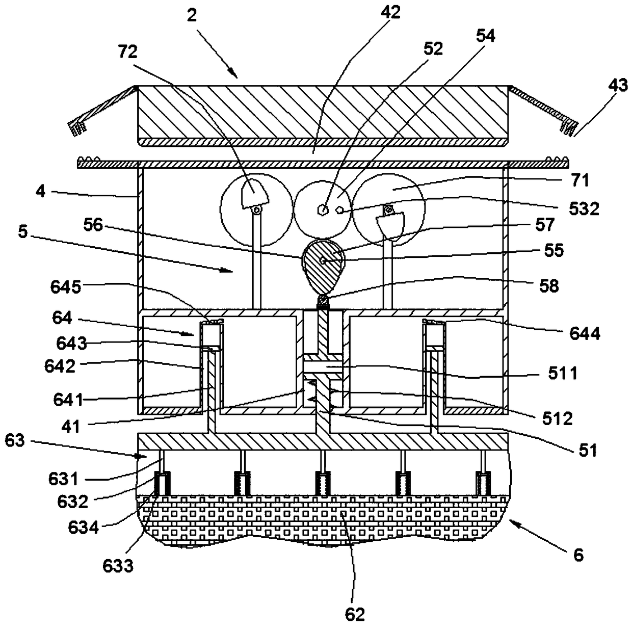 Massager with cardiac resuscitation pressing function and massage table