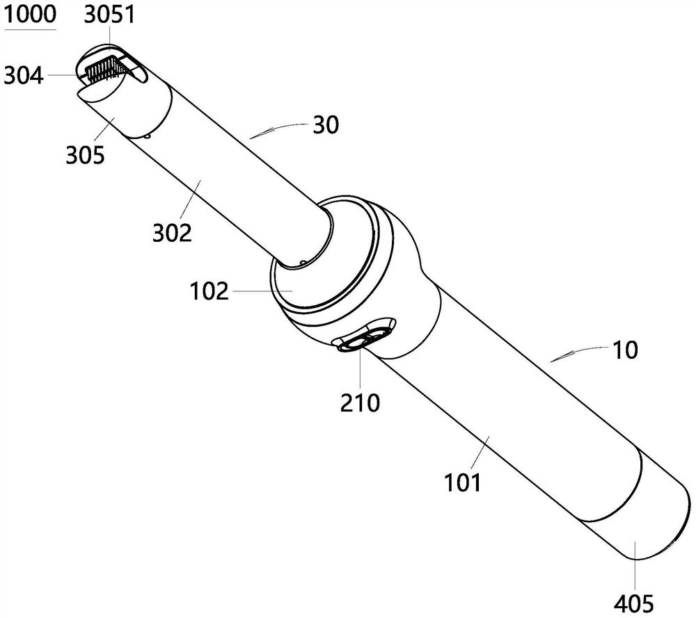 Intelligent wireless charging hair curler with detachable battery