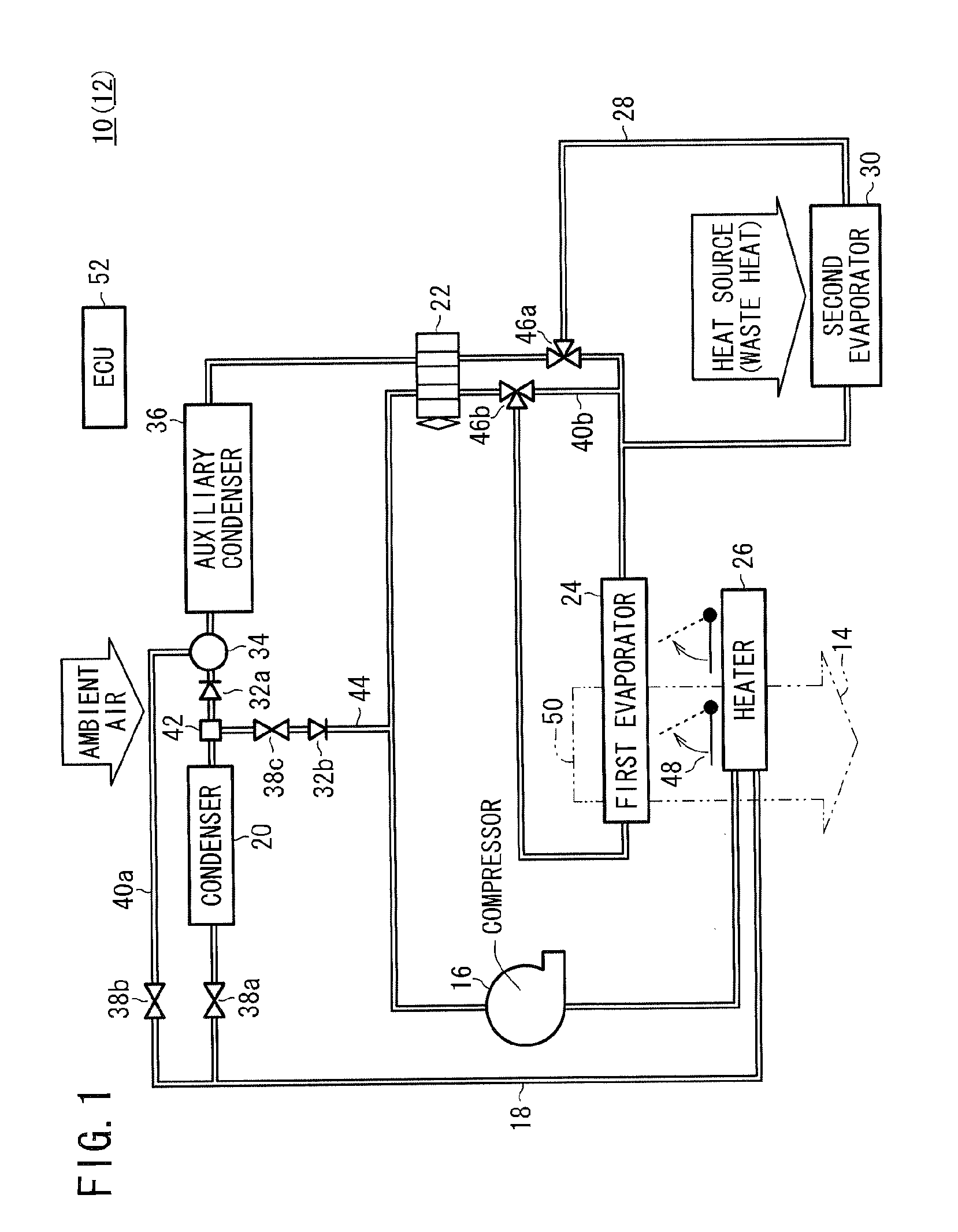 Vehicular air-conditioning system