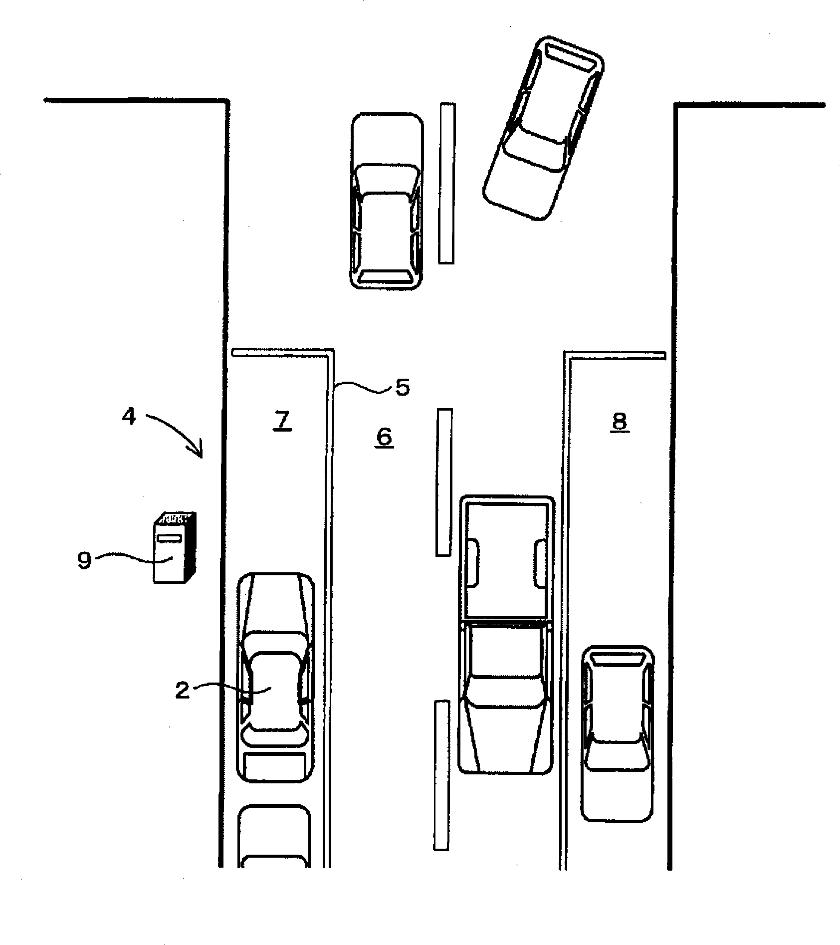 Navigation device and computer program