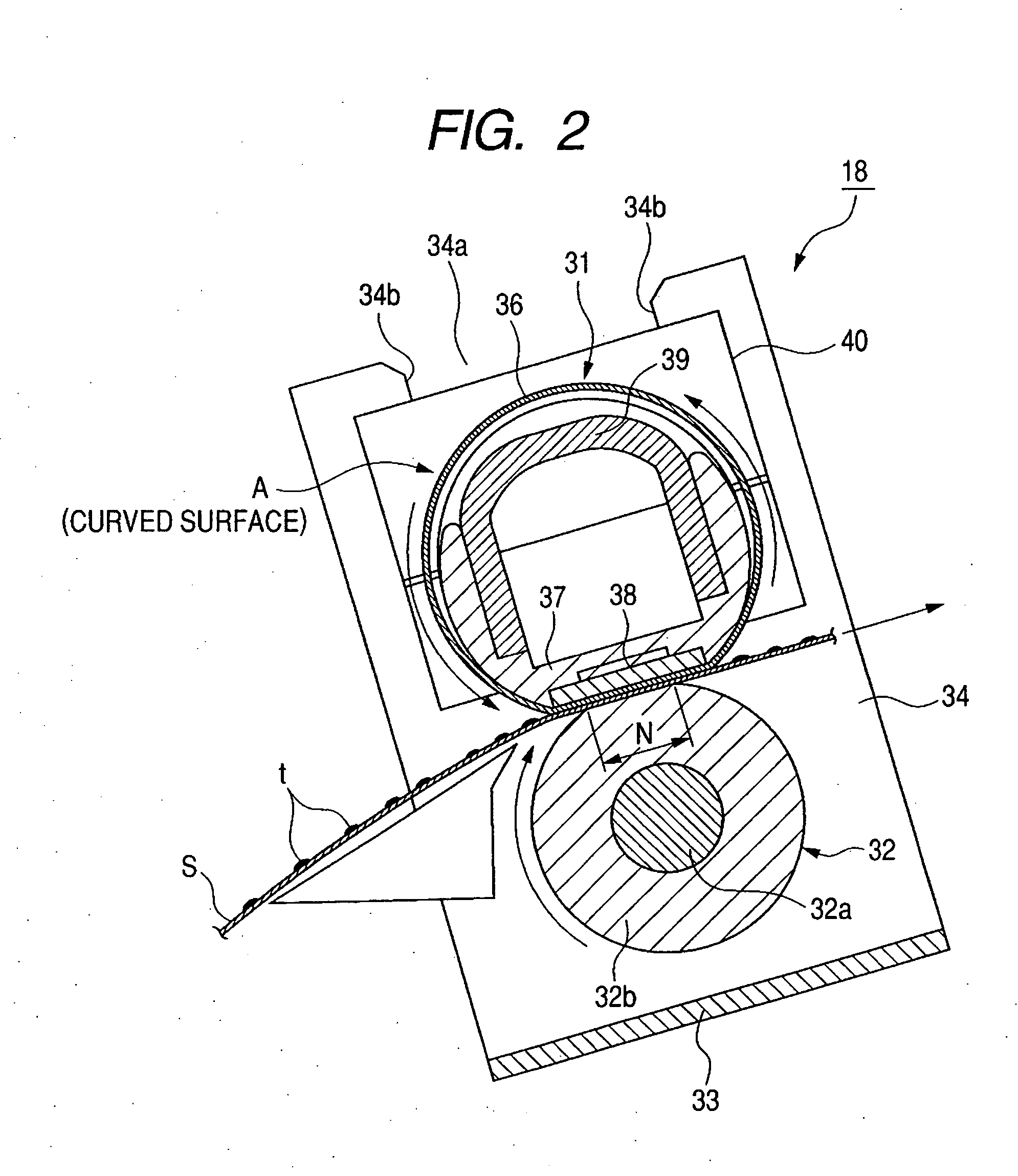 Image heating apparatus using flexible sleeve