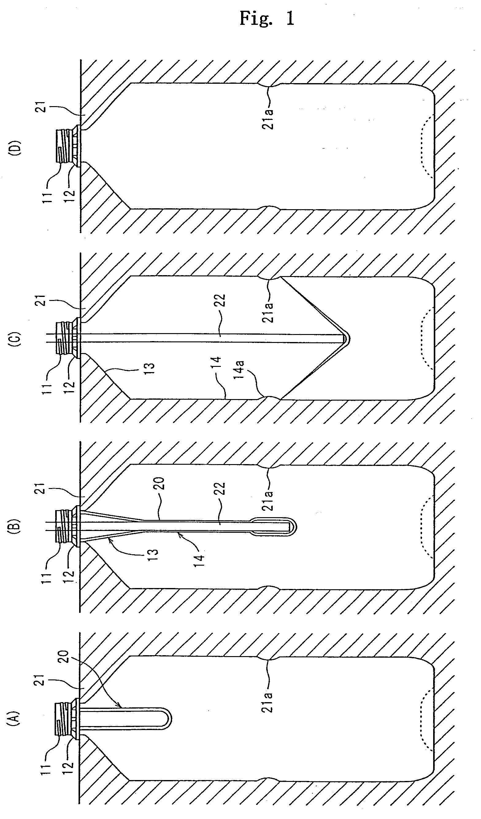 Method of producing biaxially stretched polyester bottles