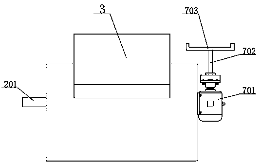 Packaging equipment capable of folding