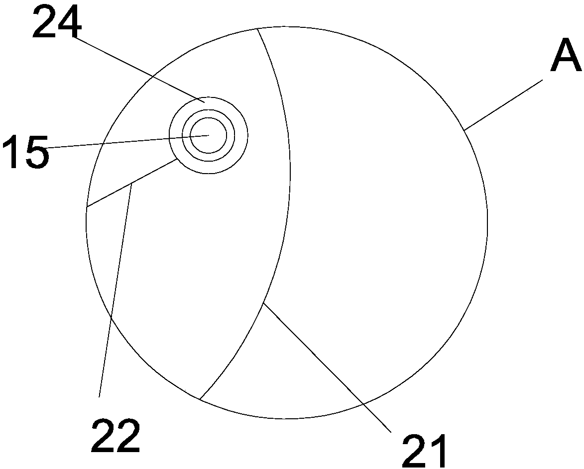 Device for evenly winding spinning yarn