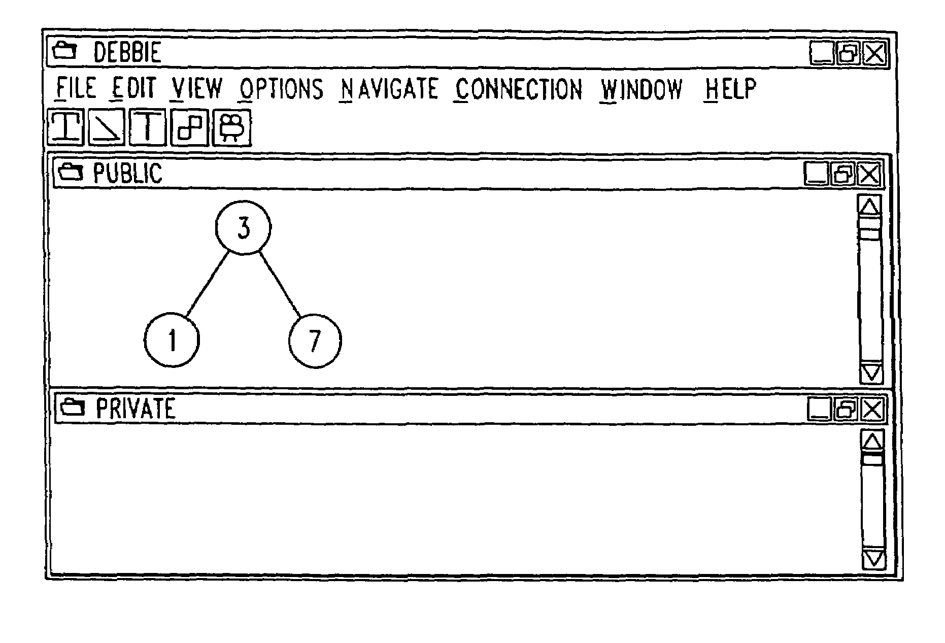 System for knowledge transfer in a group setting