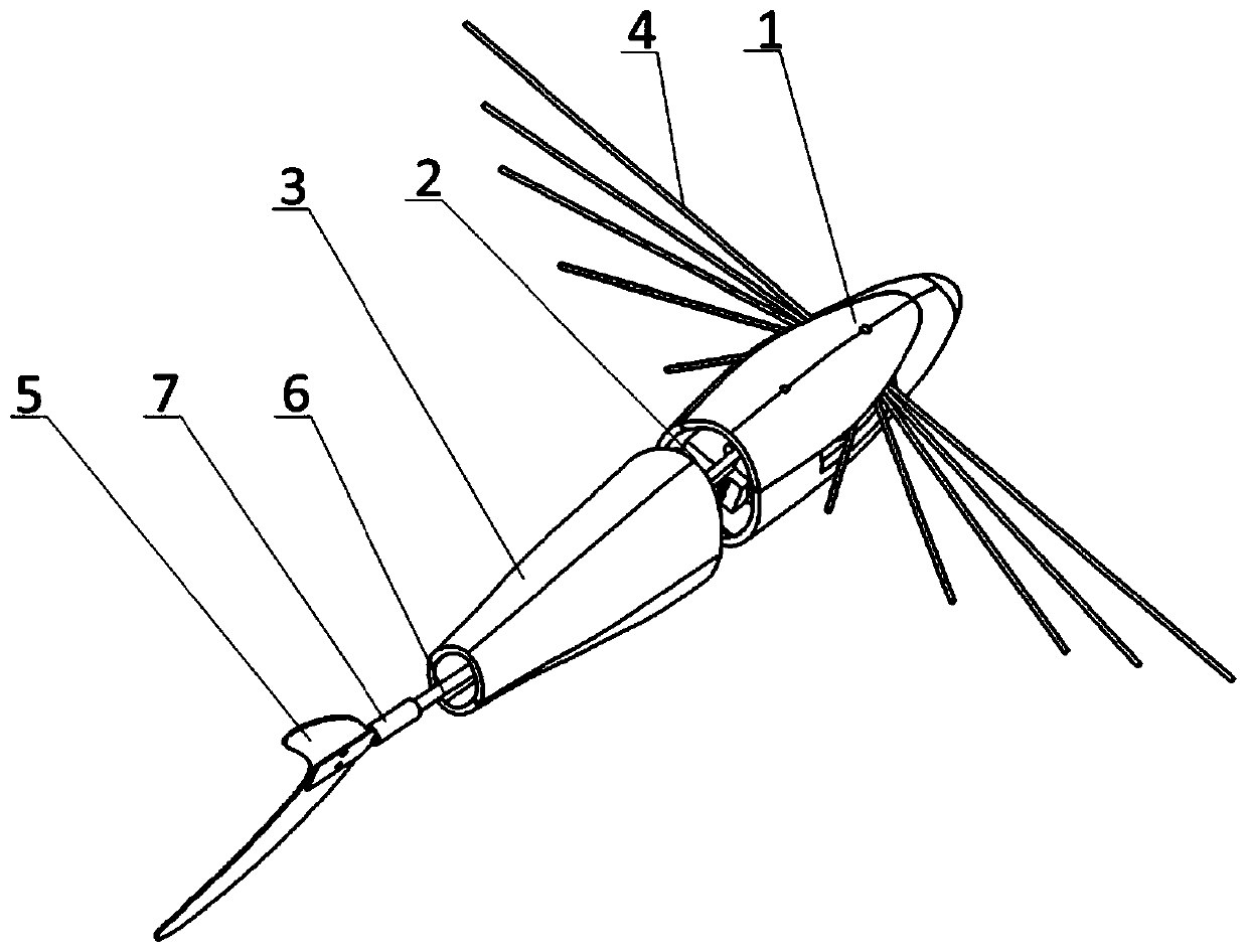 Flyfish-like medium-crossing unmanned aerial vehicle and control method thereof