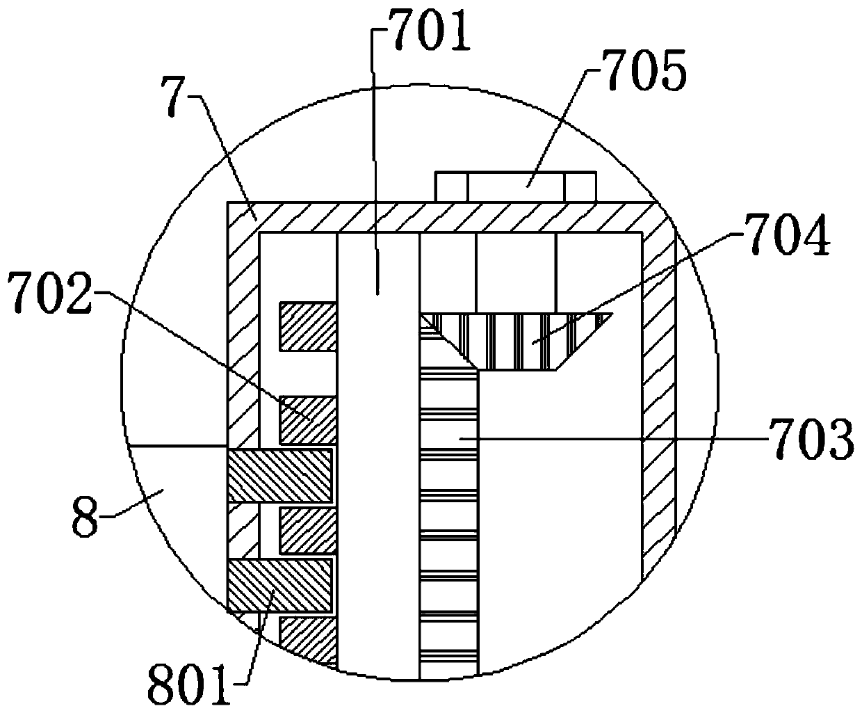 Automobile component drilling device