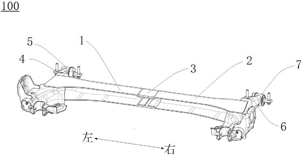 Torsion beam