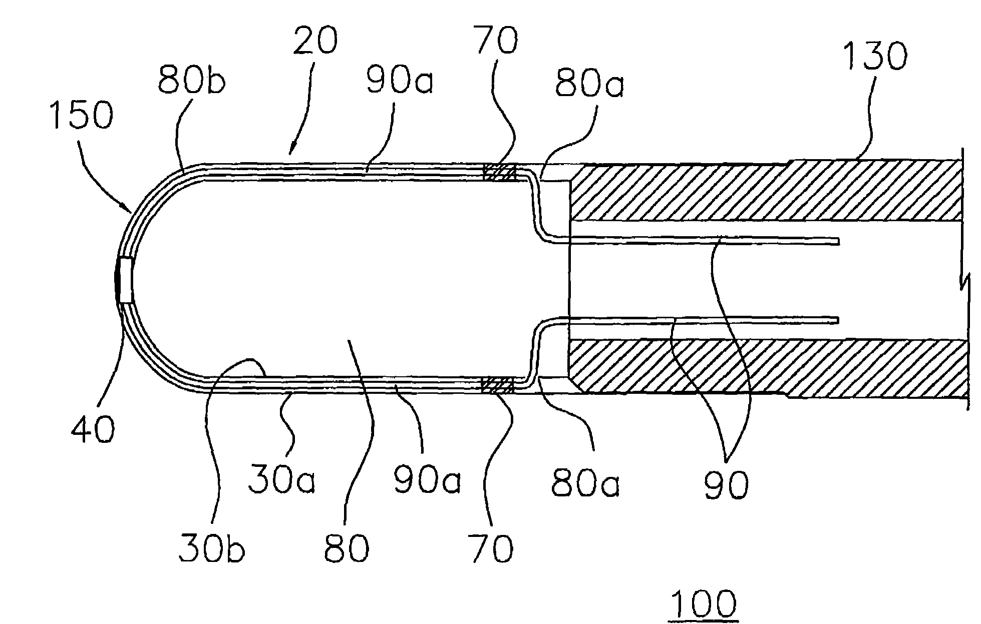 Temperature probe and thermometer having the same