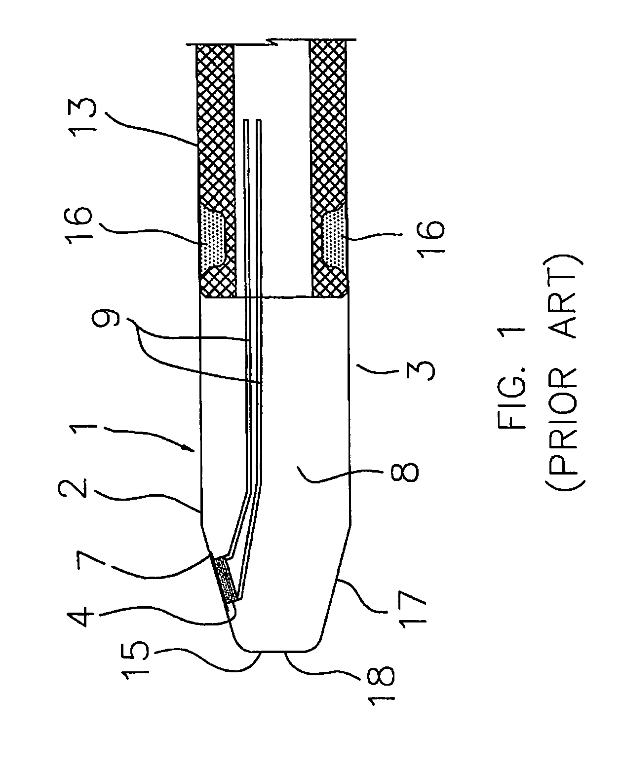 Temperature probe and thermometer having the same