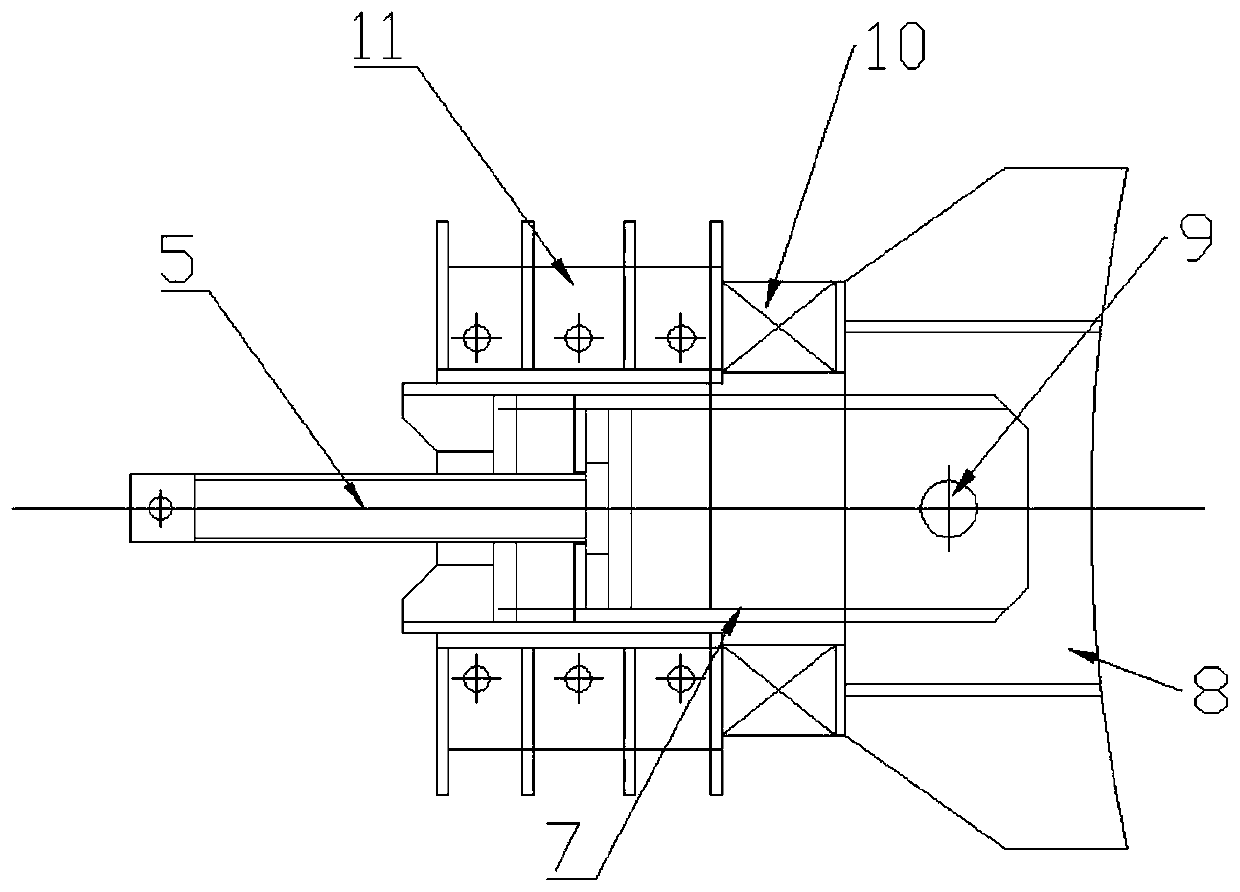 Double-wall steel hanging box cofferdam steel protection barrel inserting and beating accurate positioning method