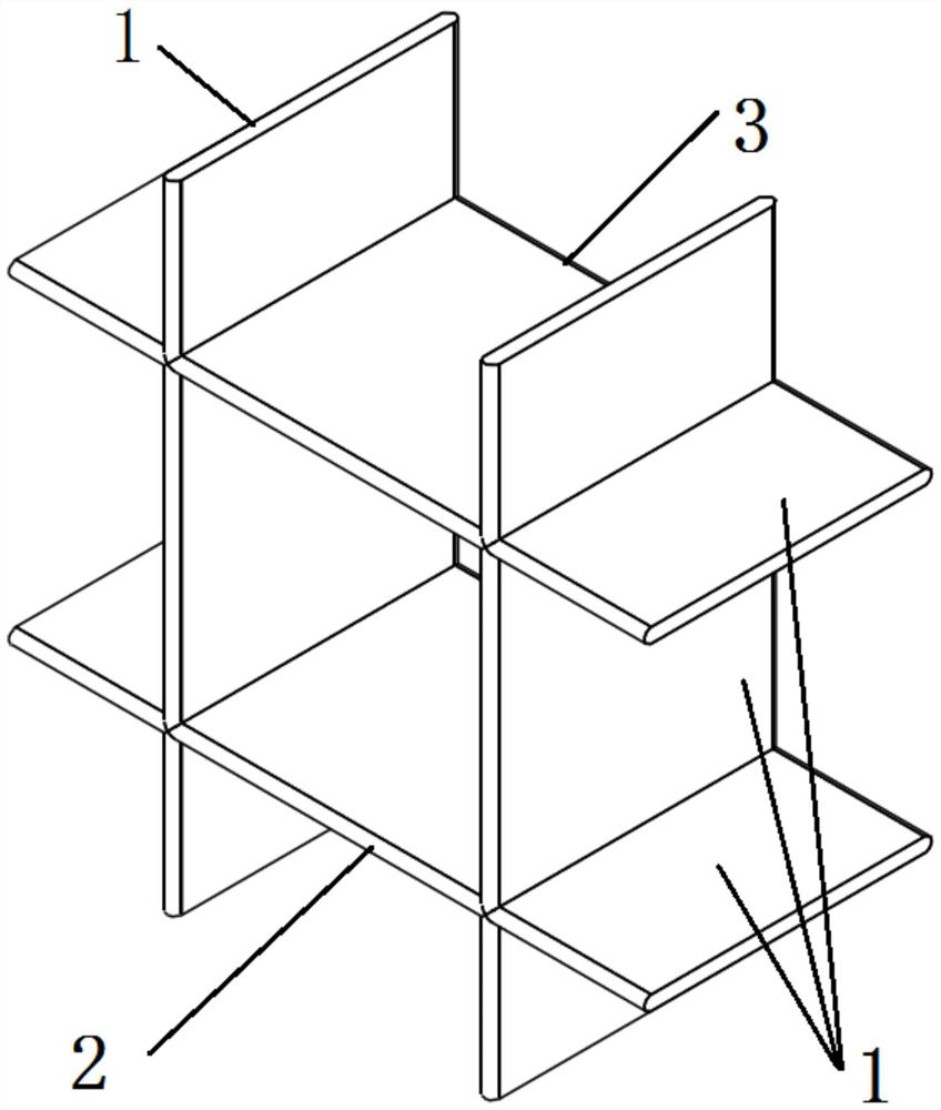 Grid rudder and aircraft