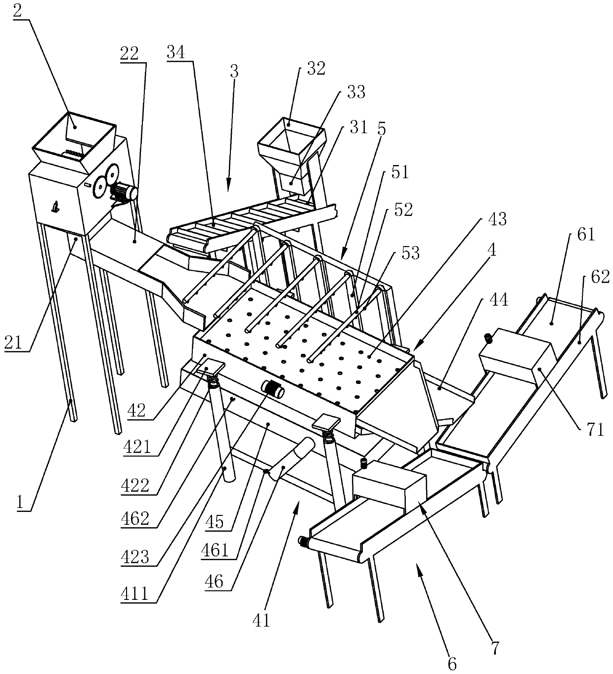 Concrete waste recycling device and method