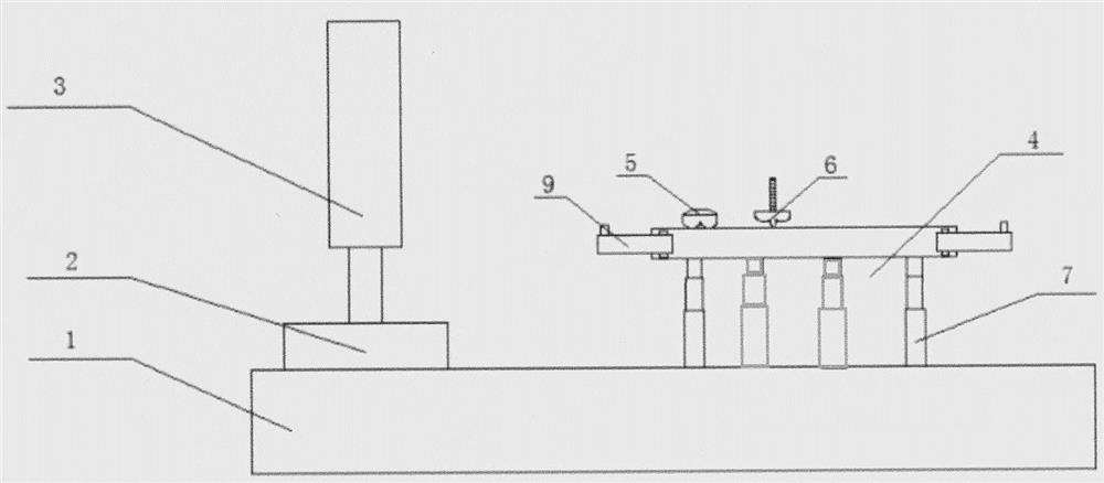 Land omnibearing swimming teaching device